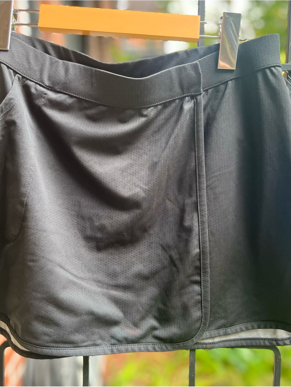 Tail Black Mini A-Line Skirt